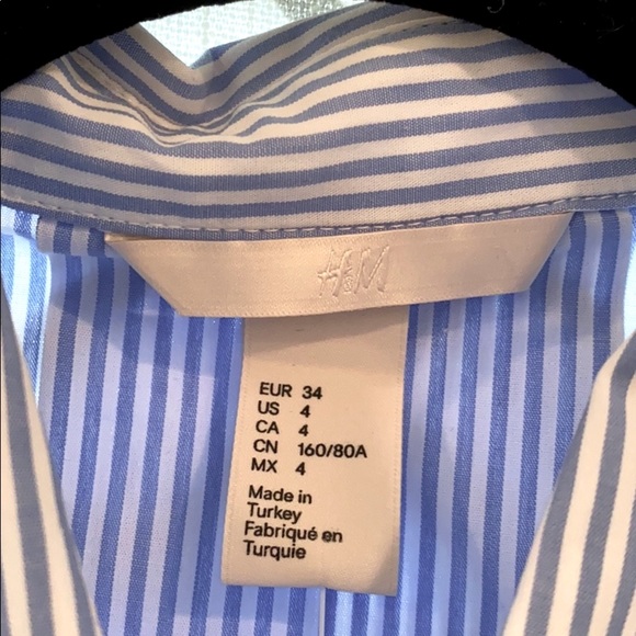 NWT SZ 4 Play and white H&M top - Picture 8 of 9